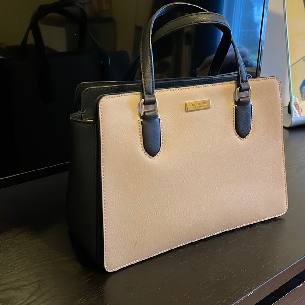 Kate Spade Pink/Black : Purse + Wallet Set